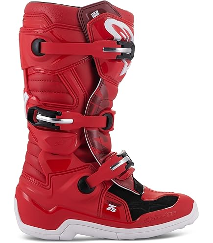 Amazon.com: Alpinestars - Tech 7 Boots Bright Red 9 (2012025-3010